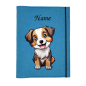 Preview: Dokumentenhülle für Hund Australian Shepherd red tri