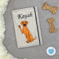 Preview: Rhodesian Ridgeback Designbeispiel in beige meliert