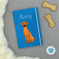 Preview: Rhodesian Ridgeback Designbeispiel in blau