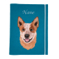 Preview: Dokumentenhülle für die Hunderasse Australian Cattle Dog Red Heeler