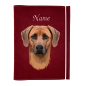 Preview: Dokumentenhülle für die Hunderasse Rhodesian Ridgeback