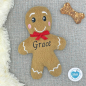 Preview: Hundespielzeug Lebkuchen mit Namen