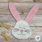 Preview: Hundespielzeug Hase in creme