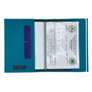 Preview: Innenansicht der Dokumentenhülle für den Yorkshire Terrier