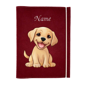 Dokumentenhülle für Labrador blond