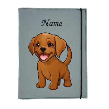 Dokumentenhülle für den Labrador foxred