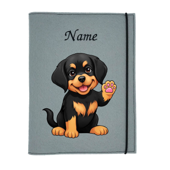 Dokumentenhülle für den Rottweiler