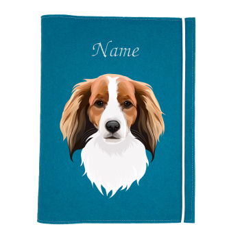 Dokumentenhülle für die Hunderasse Kooikerhondje