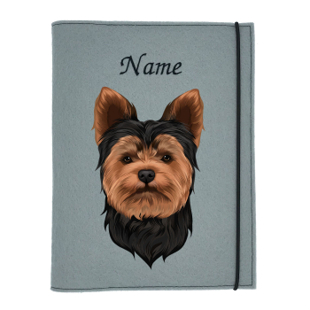 Dokumentenhülle für die Hunderasse Yorkshire Terrier