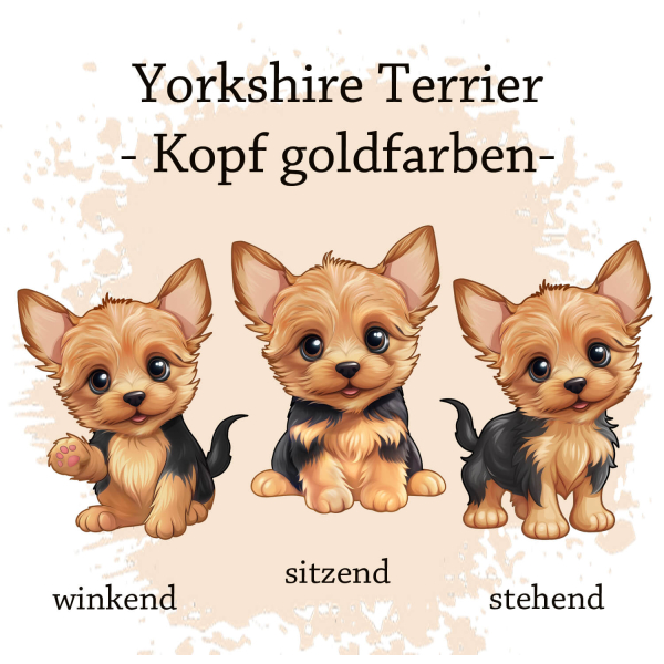 Motivauswahl für die Impfpasshülle Yorkshire Terrier