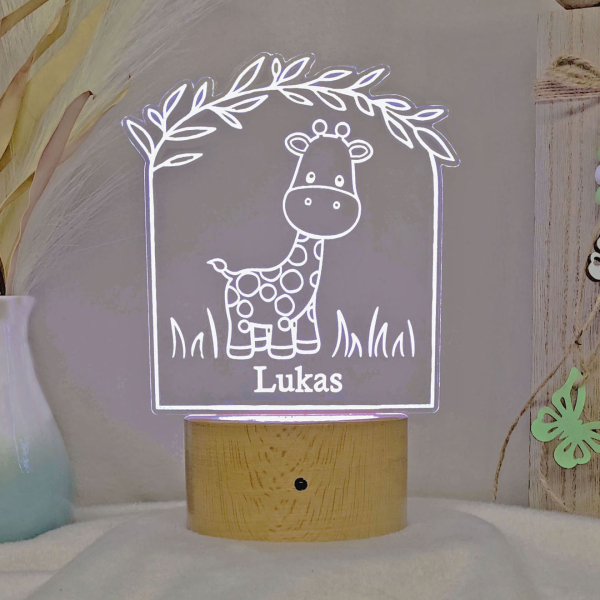 Nachtlicht Giraffe