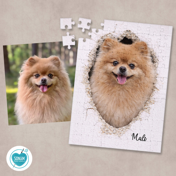 personalisiertes Fotopuzzle