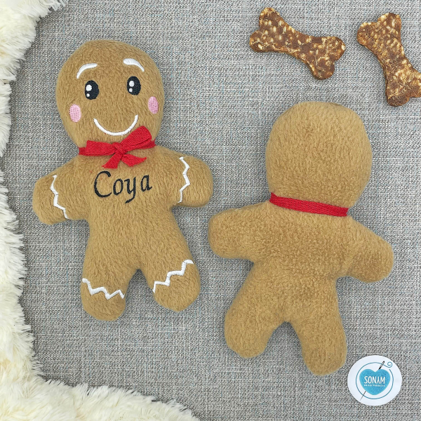 Personalisiertes Hundespielzeug Weihnachten